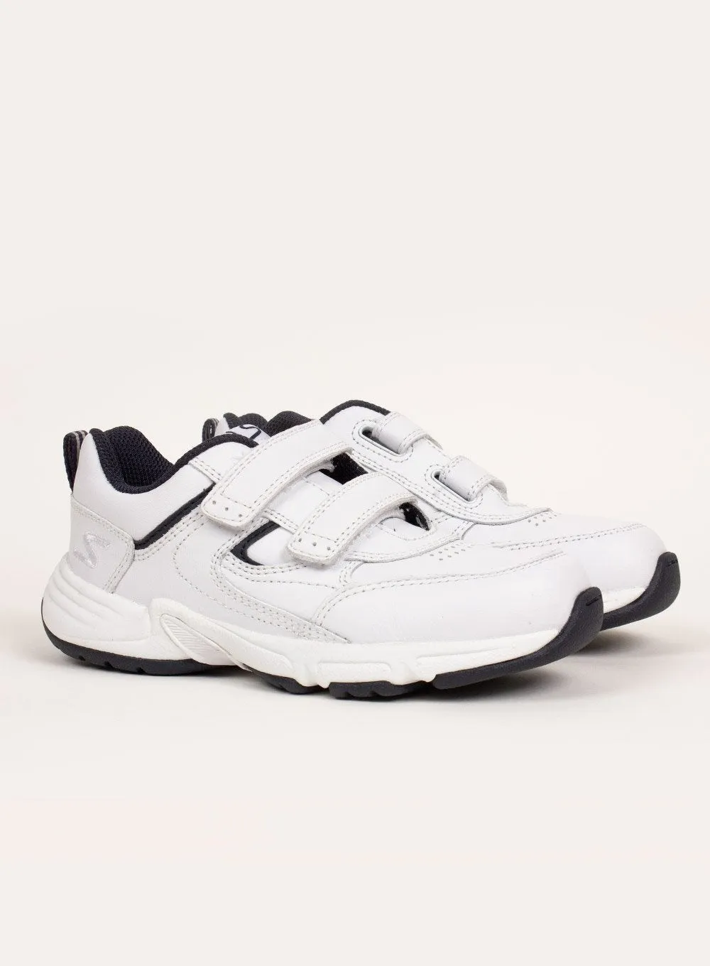 Start Rite Meteor Trainers in White/Navy