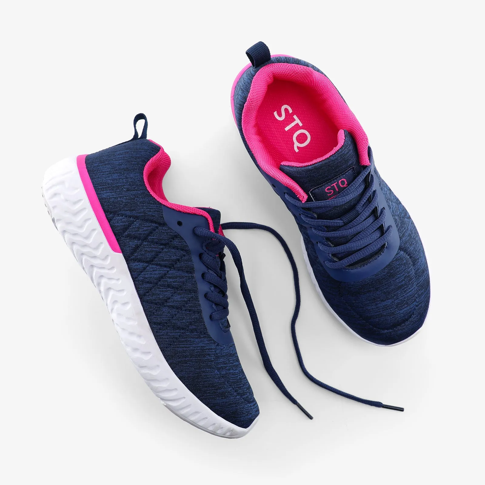 STQ Lace Up Lightweight Sneakers