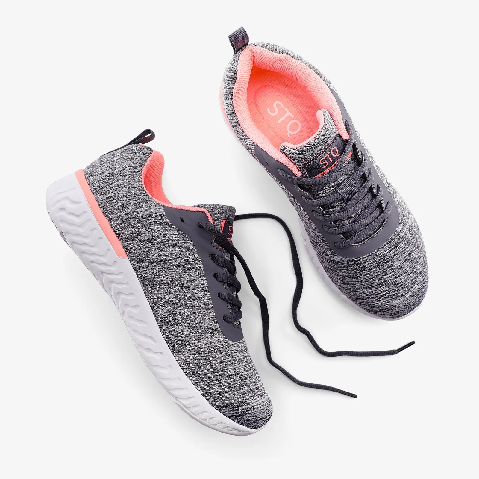 STQ Lace Up Lightweight Sneakers