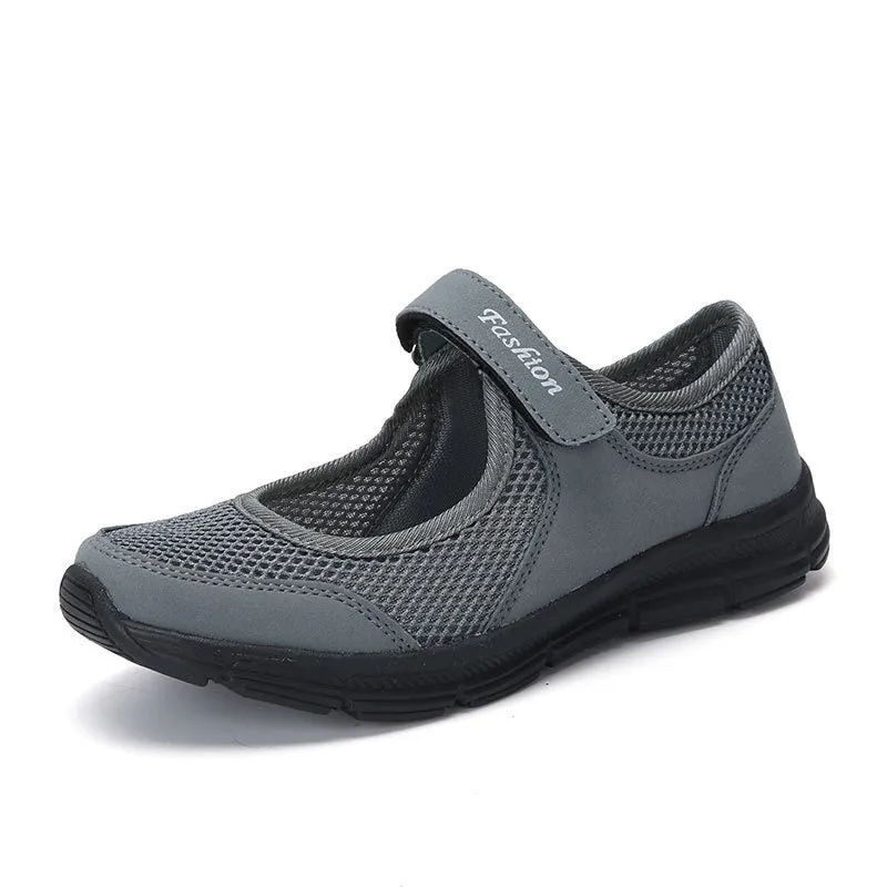 Summer Outdoor Lightweight Sneaker Slip-on Mesh Shoes