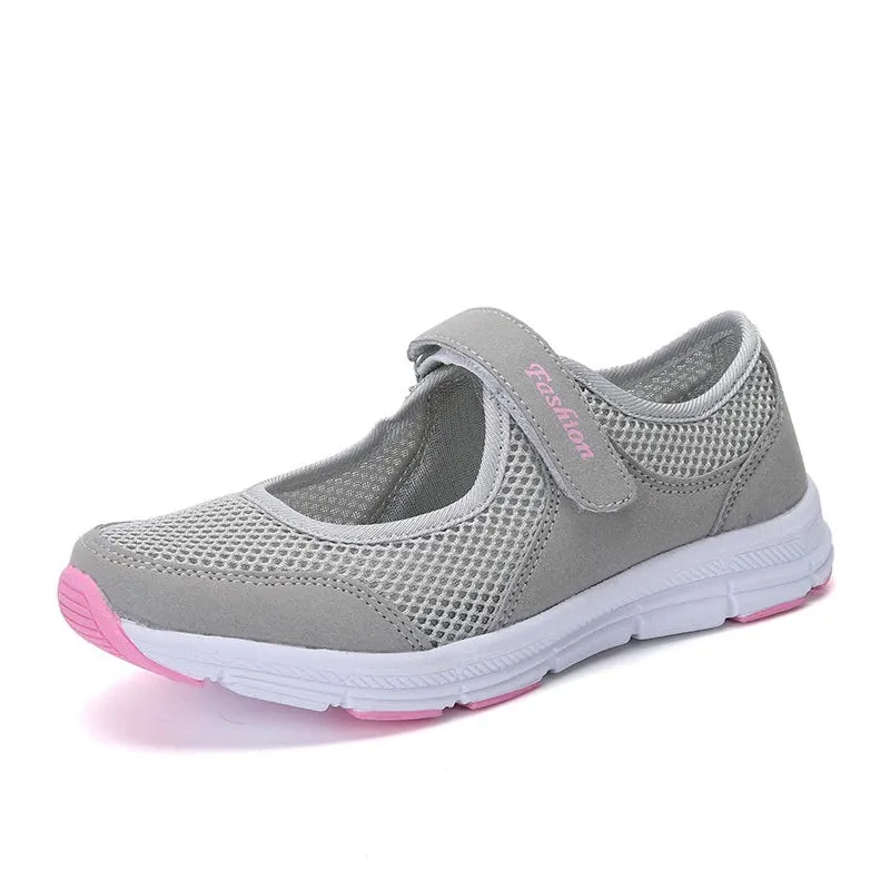 Summer Outdoor Lightweight Sneaker Slip-on Mesh Shoes