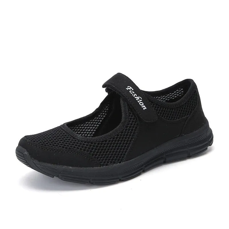 Summer Outdoor Lightweight Sneaker Slip-on Mesh Shoes