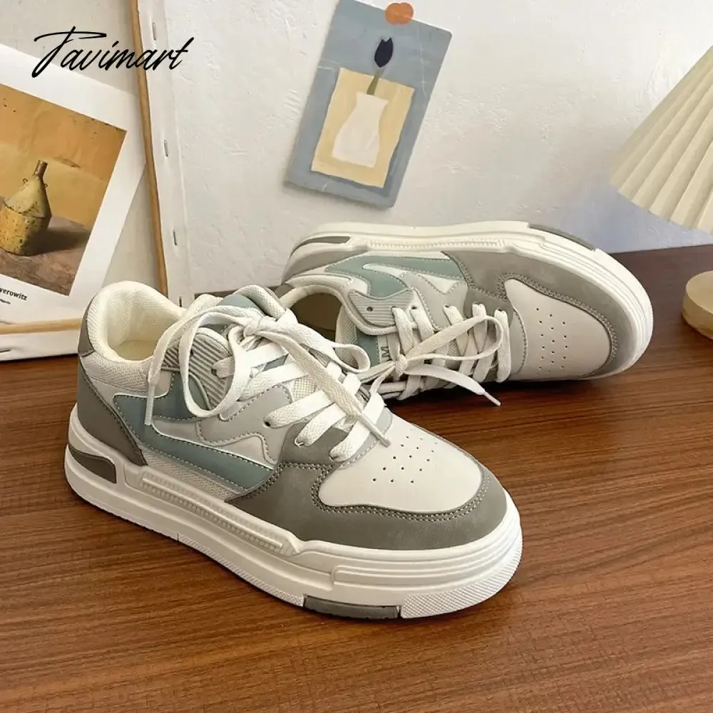 Tavimart Comfortable Womens Sneakers Low-top Niche Designer Original Brand Platform Shoes Fashion Casual Sports Ladeis Footwear