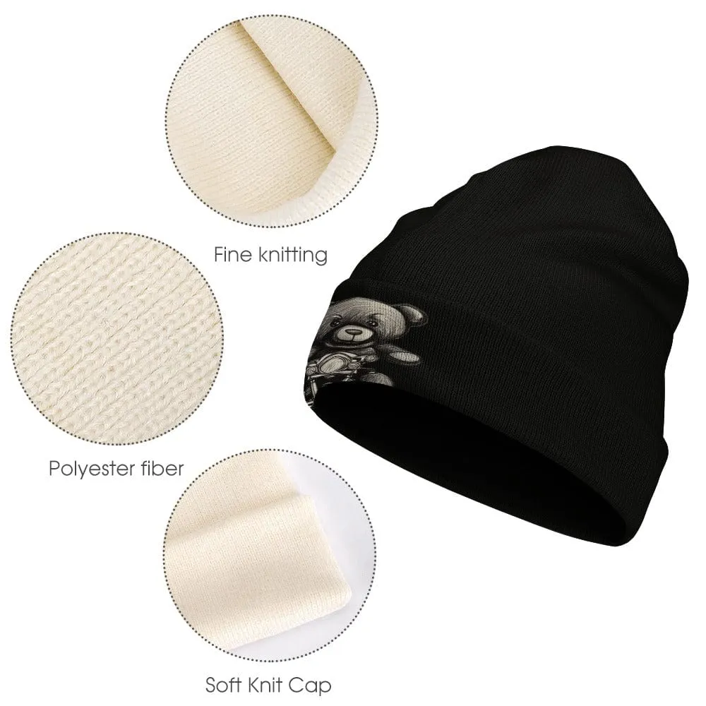 Teddy Ride Knitted Hat