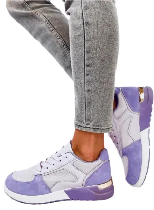 TEEK - Lavender Purple Pedaled Sneakers