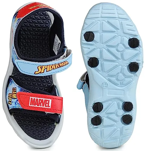 toothless Marvel Spiderman Kids Boys Navy Sports Sandals(SPPBSS5159-2UK)