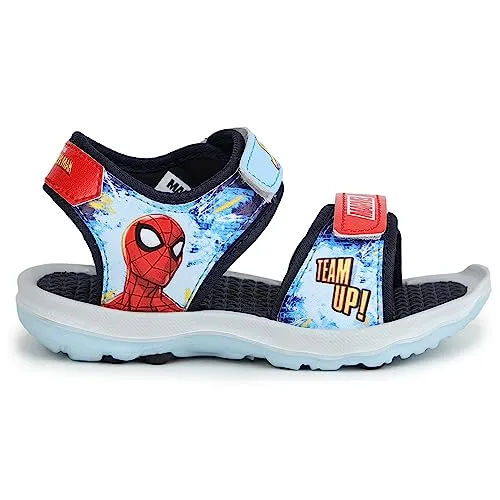 toothless Marvel Spiderman Kids Boys Navy Sports Sandals(SPPBSS5159-2UK)