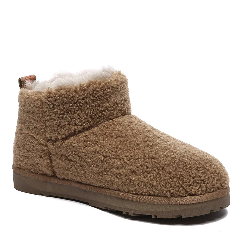 Ultimate Sheepskin Teddy Comfy Boots