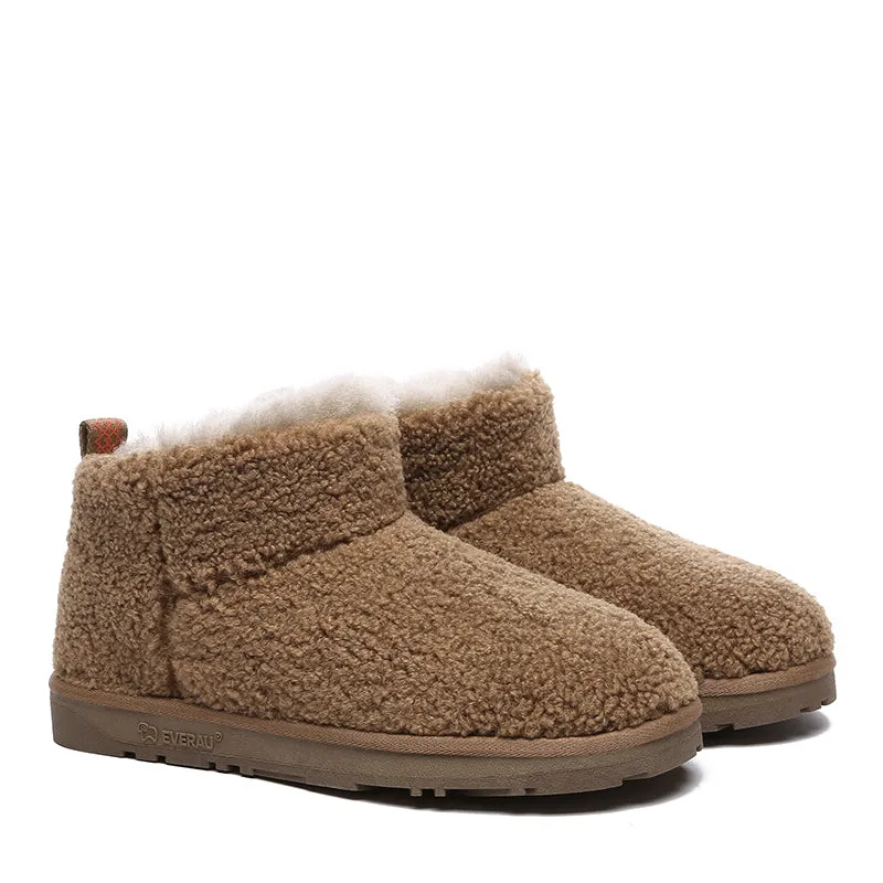 Ultimate Sheepskin Teddy Comfy Boots