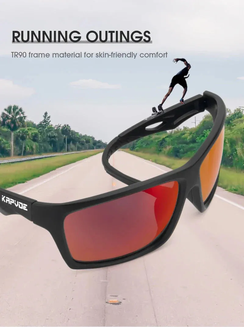 Unisex Sports Style Polarized UV400 Lens Outdoor Cycling Sunglasses