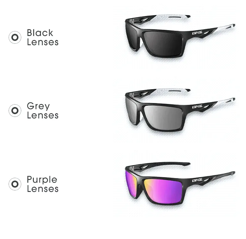 Unisex Sports Style Polarized UV400 Lens Outdoor Cycling Sunglasses