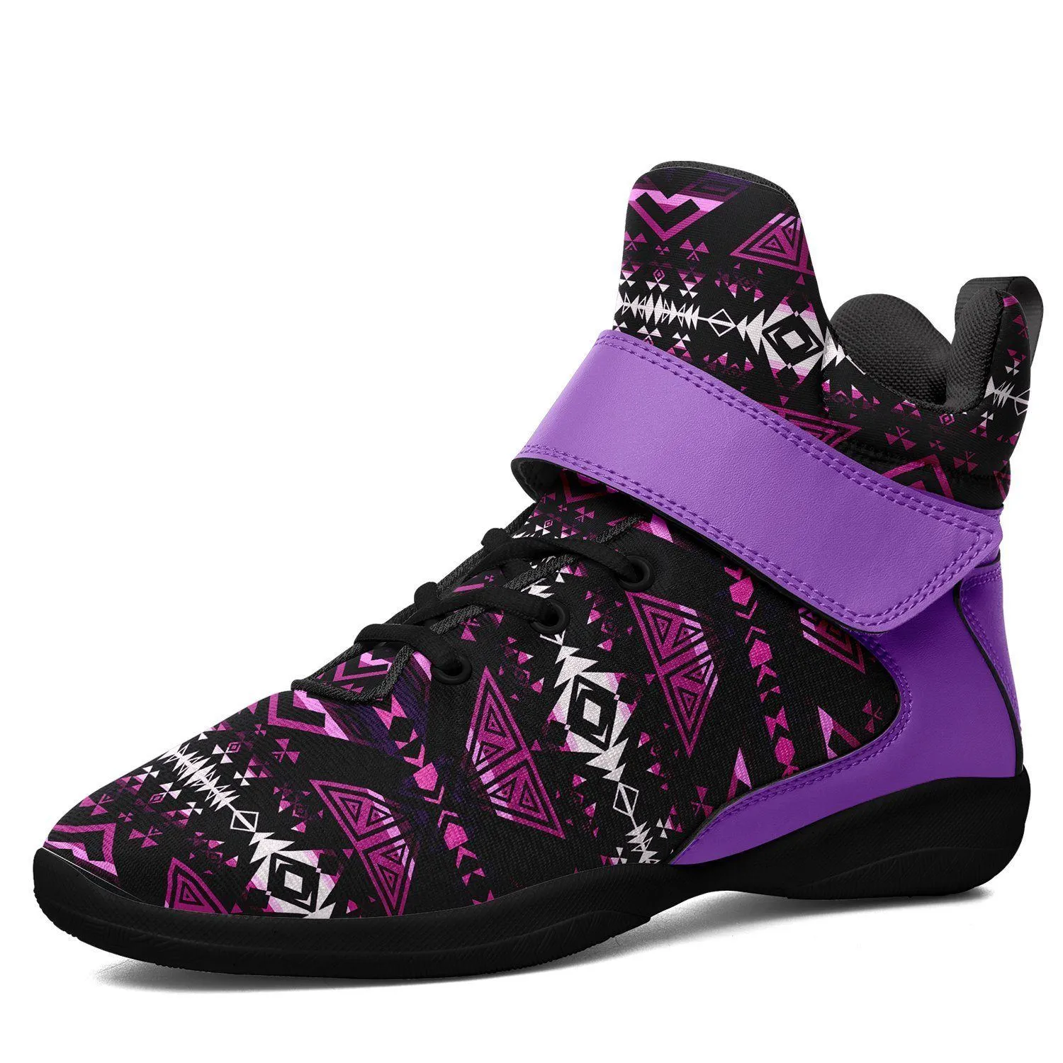 Upstream Expedition Moonlight Shadows Ipottaa Basketball / Sport High Top Shoes - Black Sole