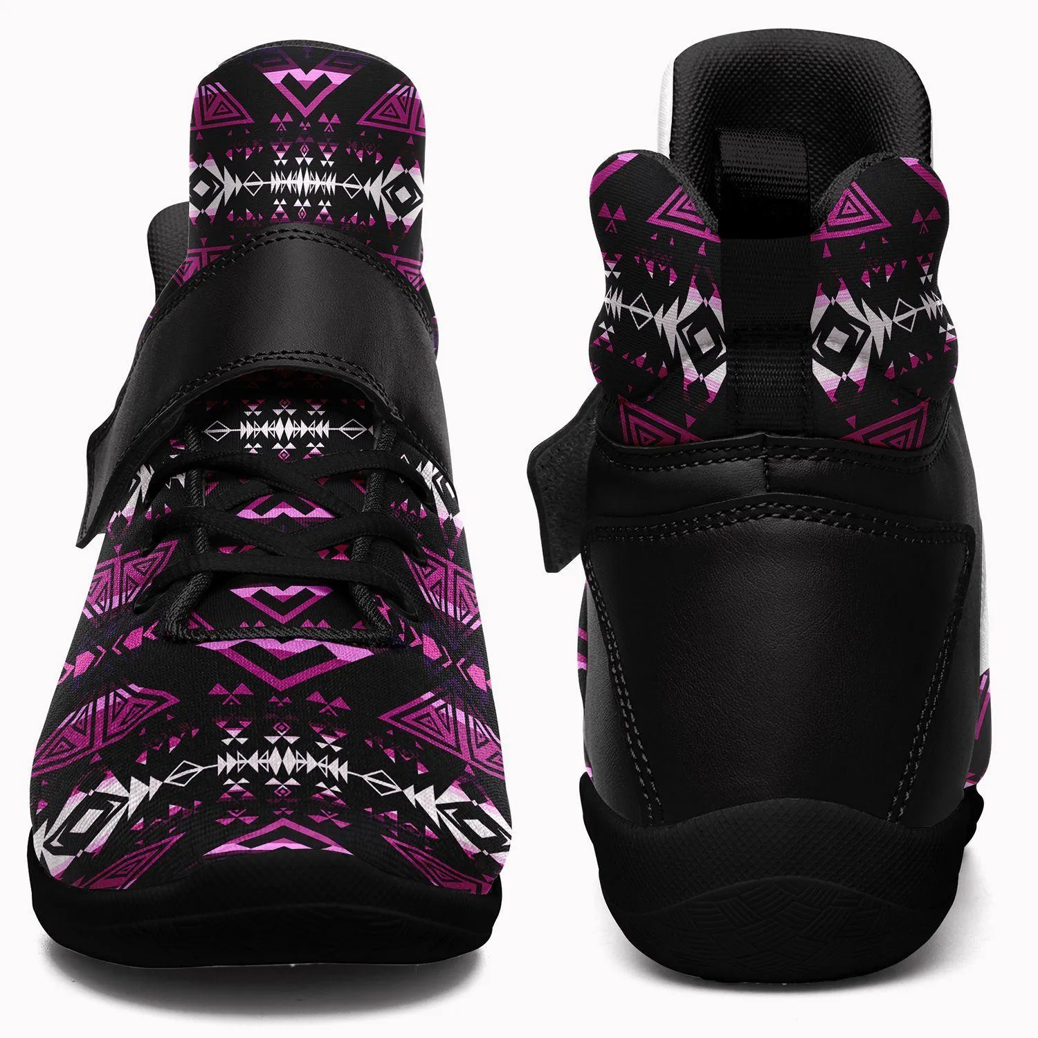 Upstream Expedition Moonlight Shadows Ipottaa Basketball / Sport High Top Shoes - Black Sole