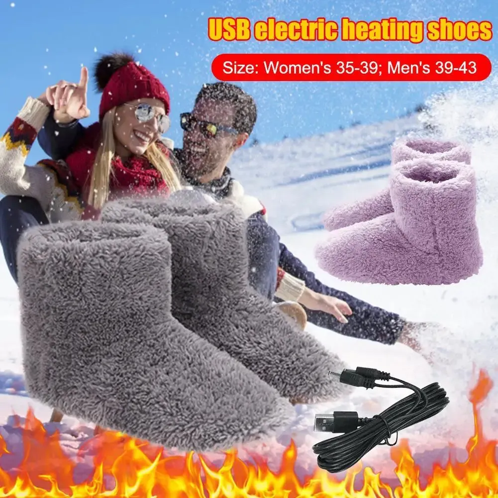 USB Heated Winter Boots | Warm, Comfortable, and Stylish