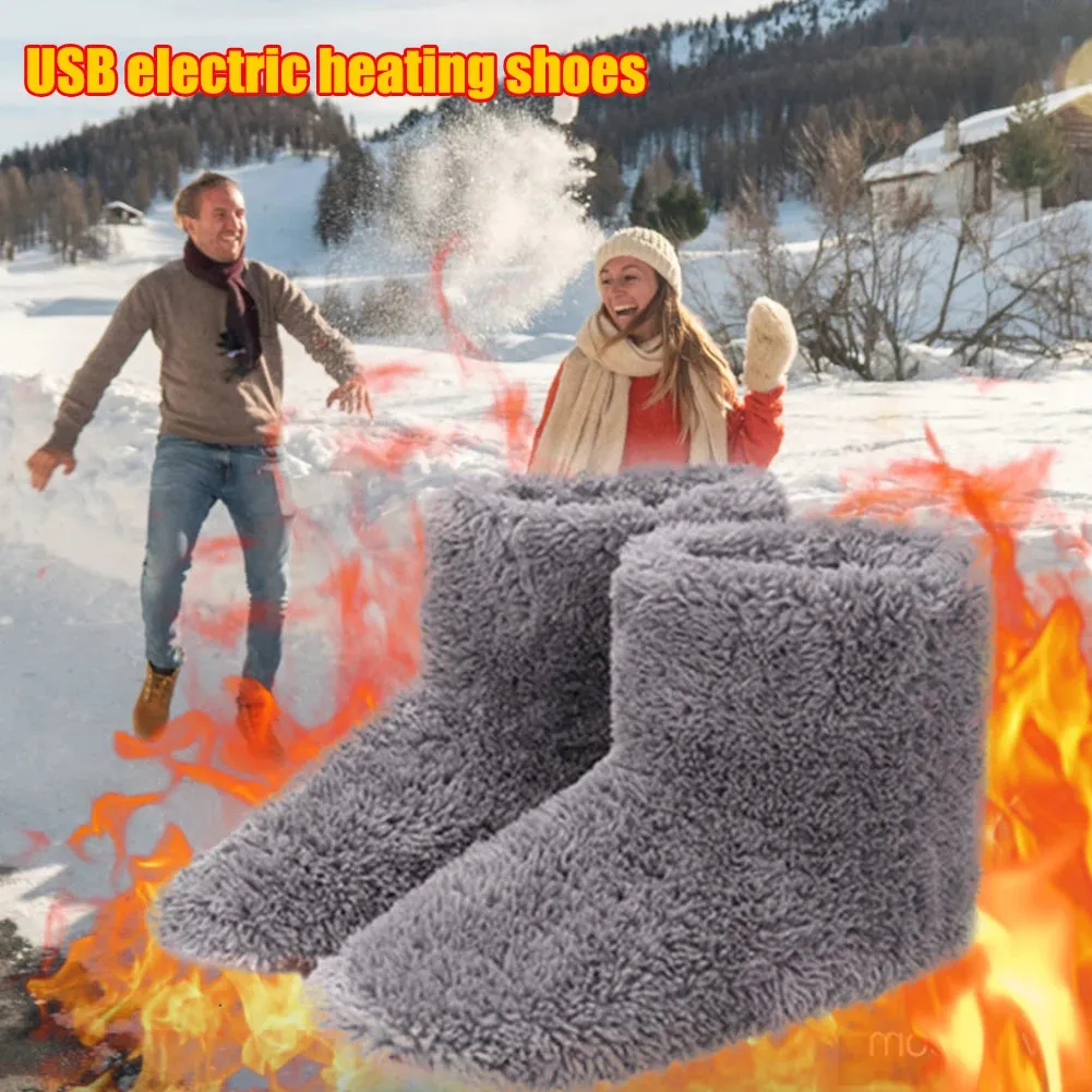 USB Heated Winter Boots | Warm, Comfortable, and Stylish