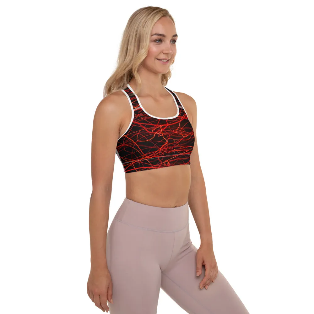 Velvet Padded Sports Bra