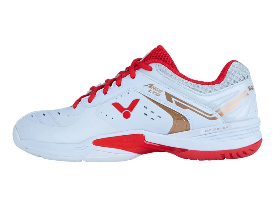 Victor A950LTD AD Court Shoes [White/Red]