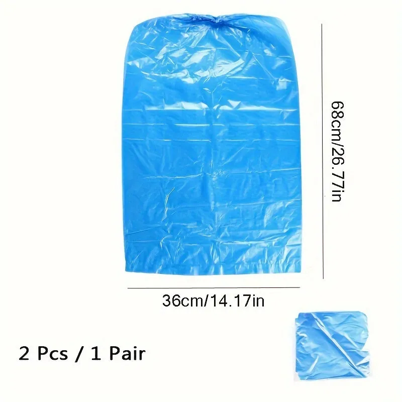 Waterproof Disposable Shoe Covers 21050pcs Bundle Nonslip Plastic Boot Covers