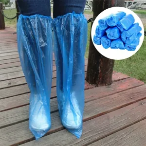 Waterproof Disposable Shoe Covers 21050pcs Bundle Nonslip Plastic Boot Covers