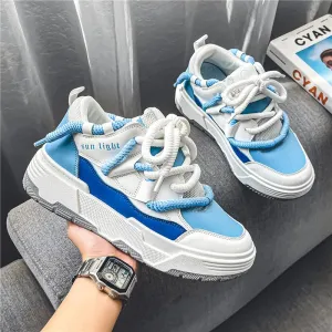 Wiaofellas  -  Chunky Platform Shoes Tenis Luxury Men Casual Sneakers Sports Running Shoes Breathable Lightweight Comfortable Trainers Footwear