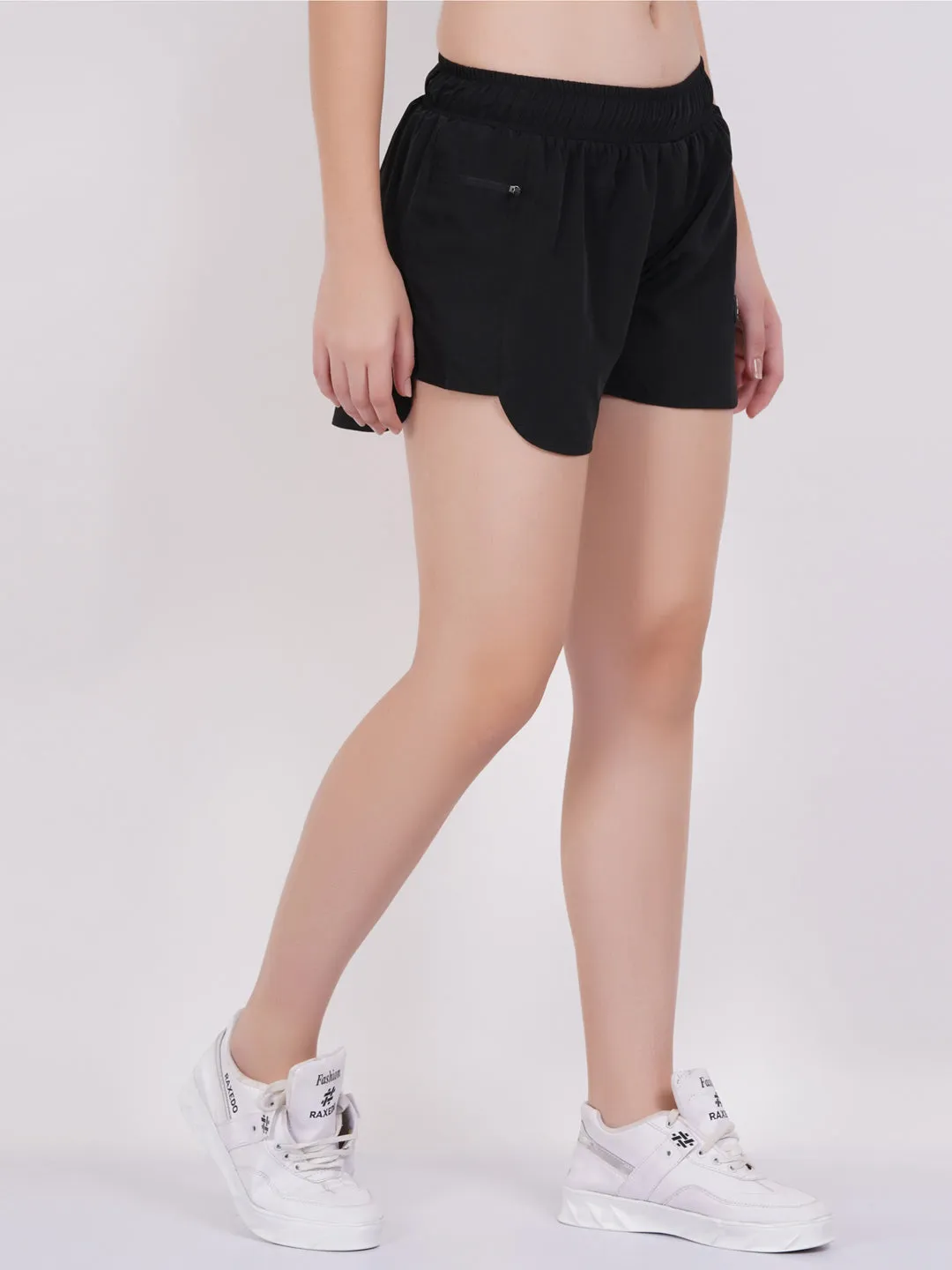 Women Mid-Waisted Shorts