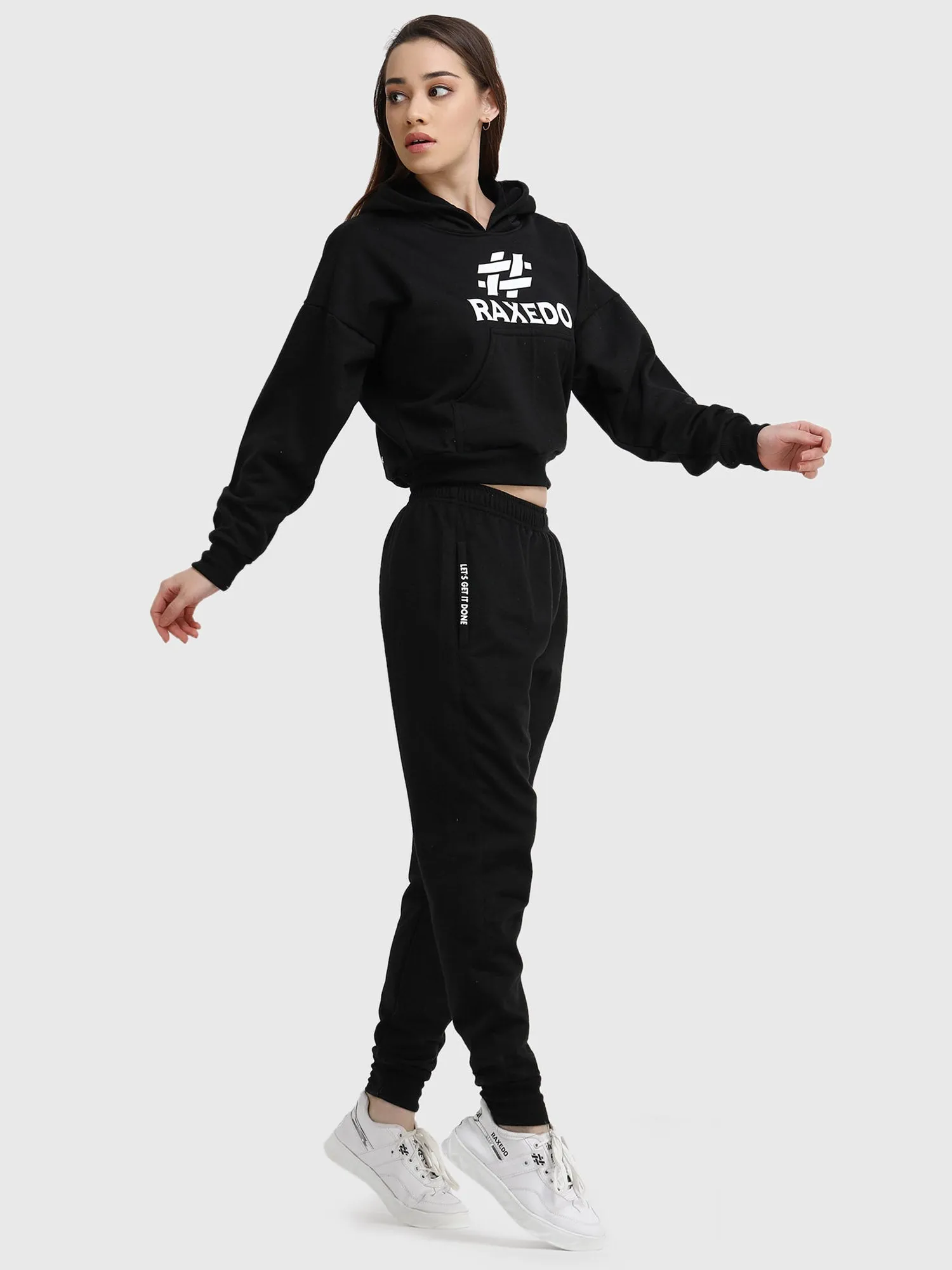 Women Tracksuit - Black tracksuit womens