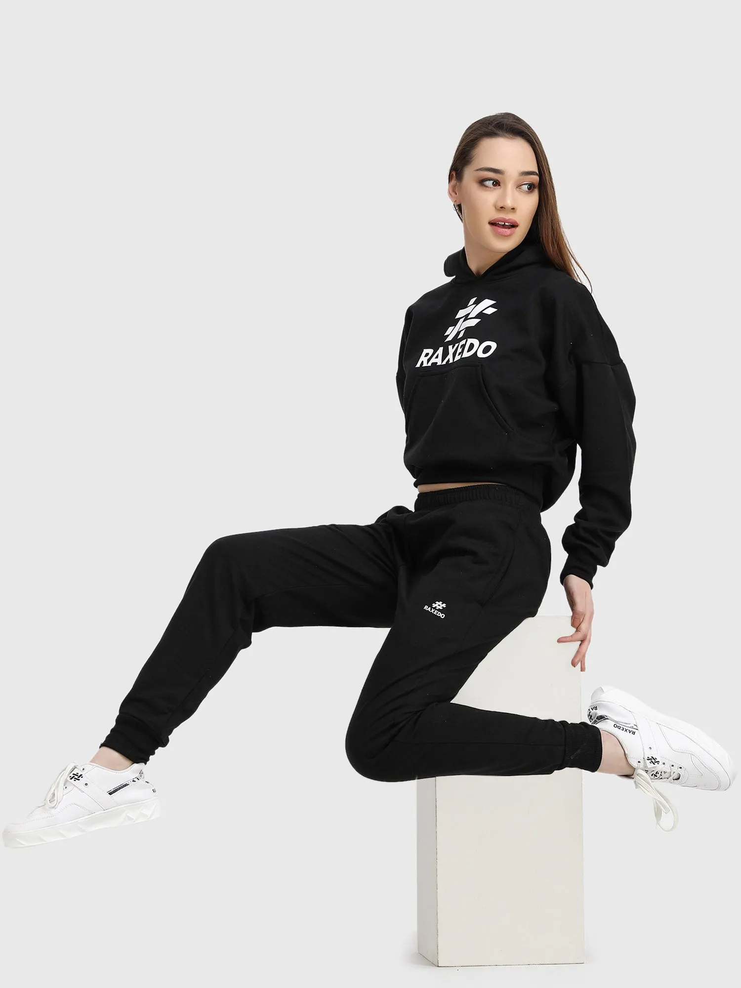 Women Tracksuit - Black tracksuit womens