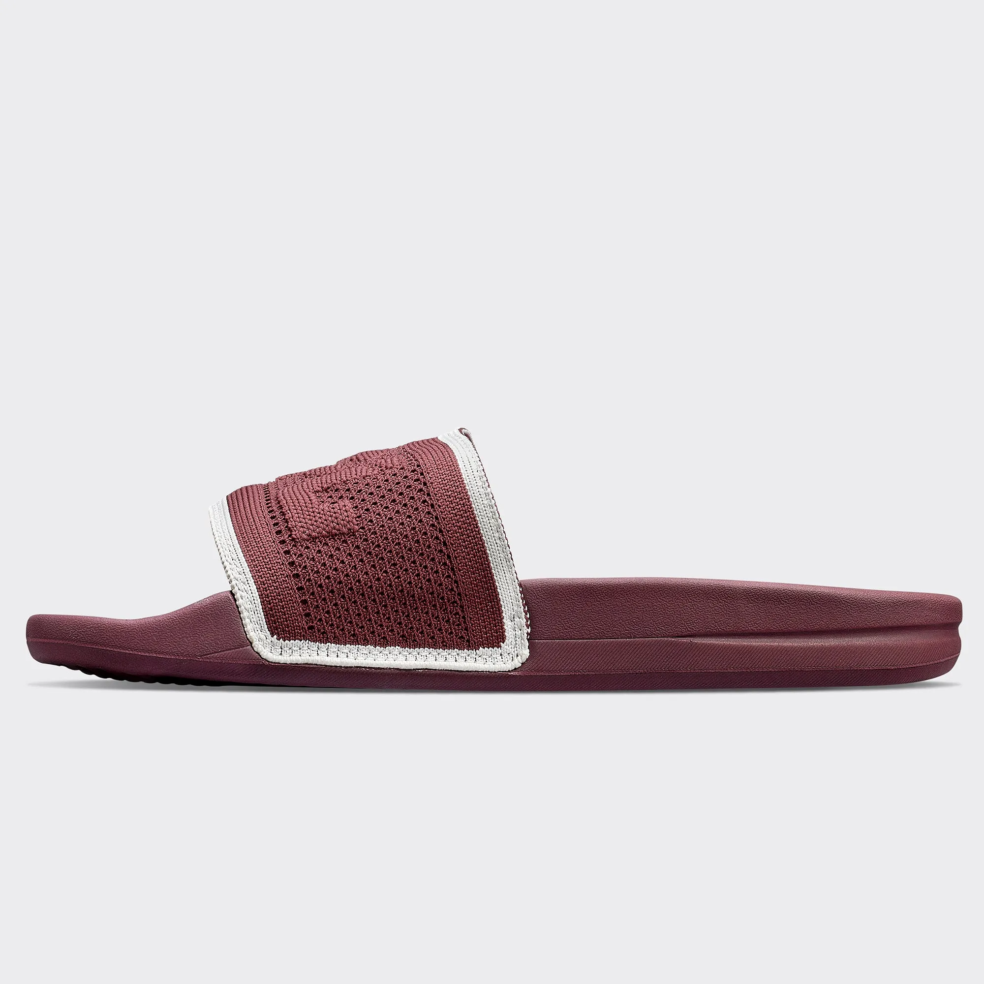 Women's Big Logo TechLoom Slide Burgundy / Ivory