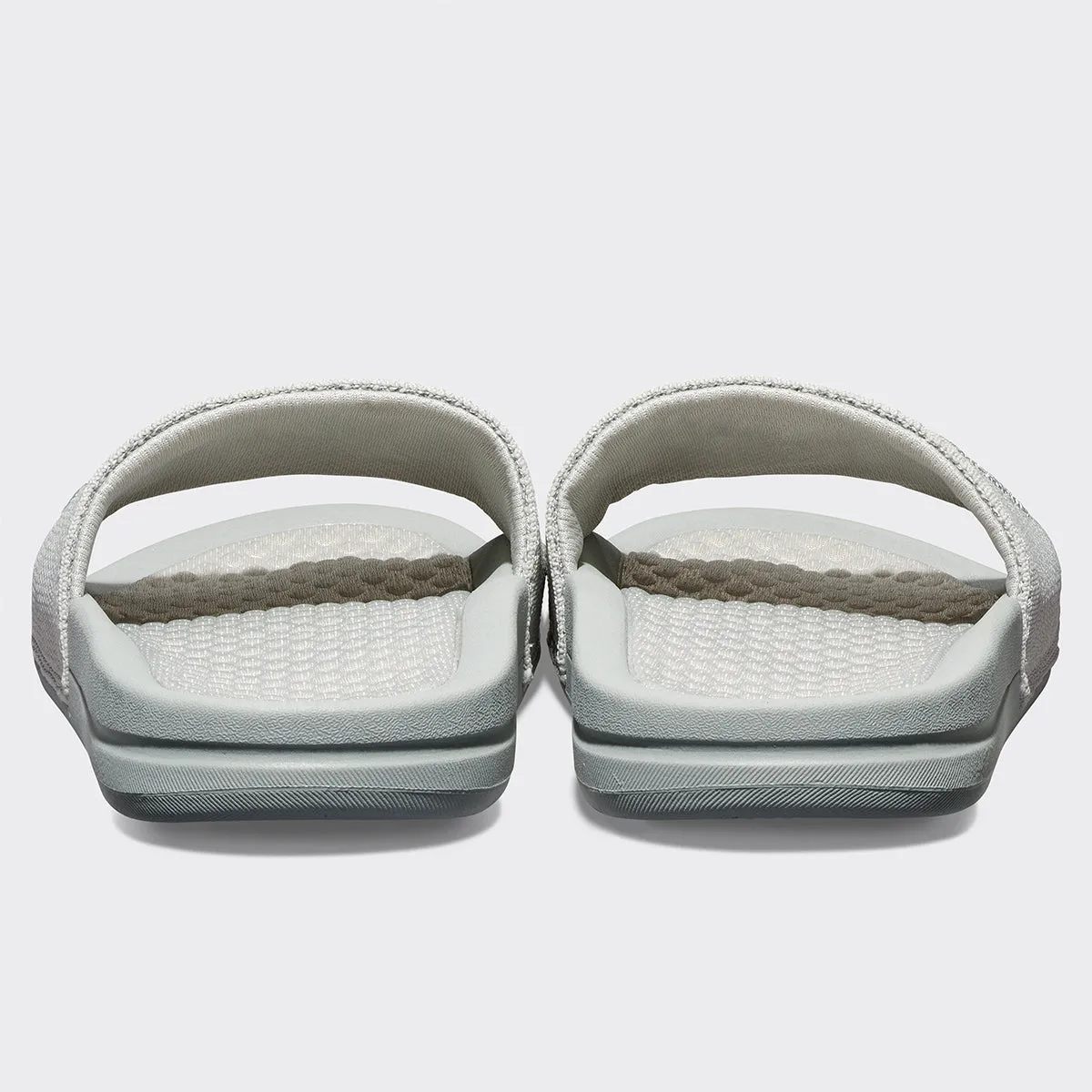 Women's Big Logo TechLoom Slide Steel Grey / Reflective Silver