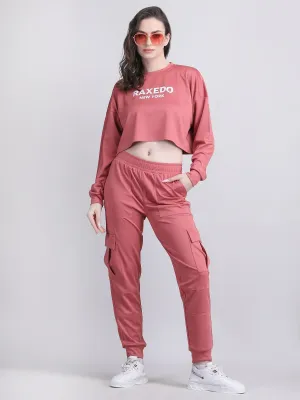 Women's colourful tracksuit - travel look