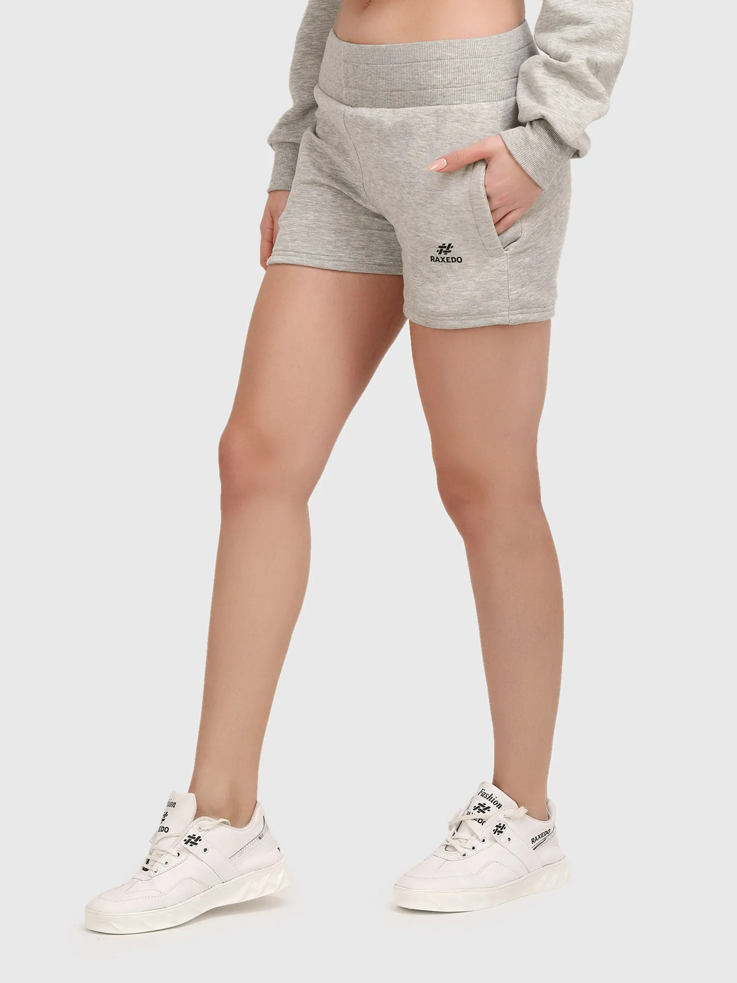 Women's Mid-Rise Fleece Shorts