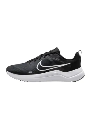 Womens Nike Downshifter 12 Black/ White Athletic Running Shoes