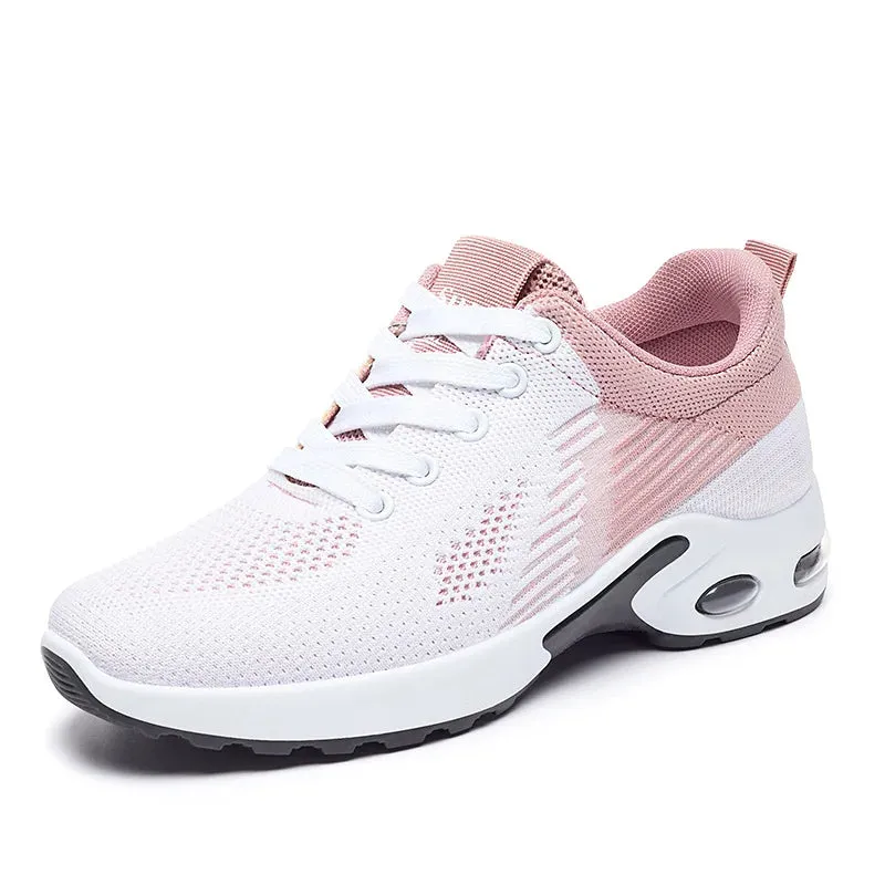 Women's shoes 2024 mesh breathable comfortable sports shoes soft sole lightweight fashion casual shoes