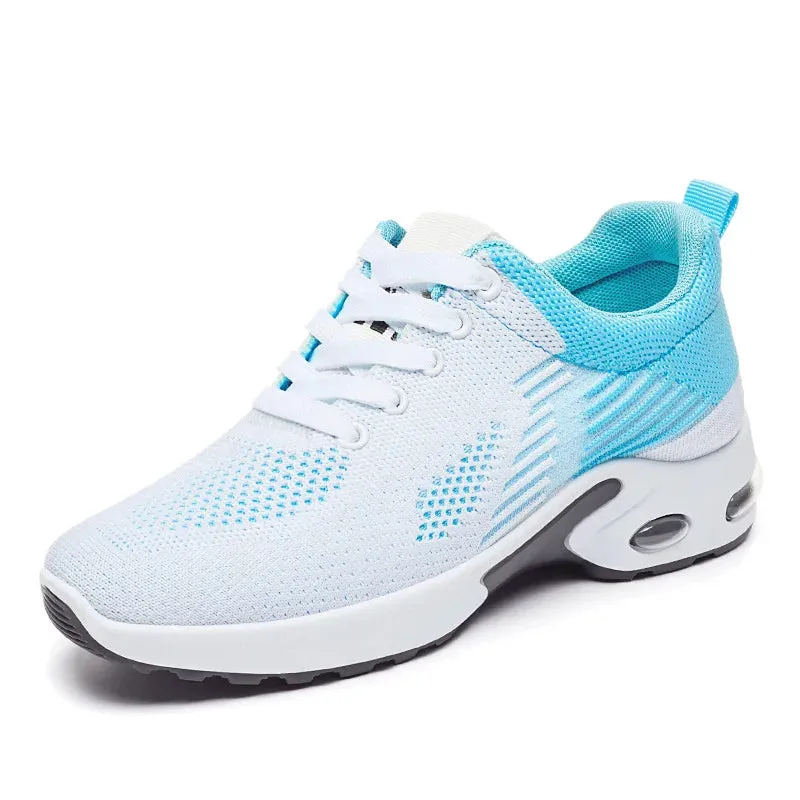 Women's shoes 2024 mesh breathable comfortable sports shoes soft sole lightweight fashion casual shoes