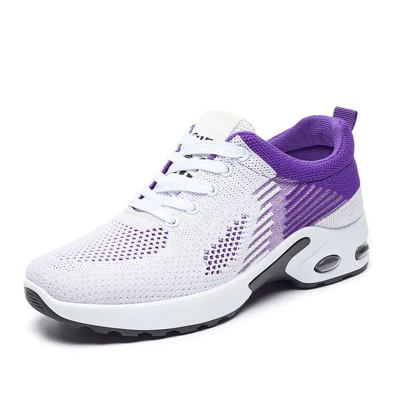 Women's shoes 2024 mesh breathable comfortable sports shoes soft sole lightweight fashion casual shoes