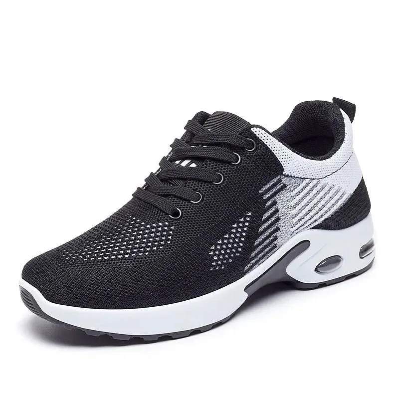 Women's shoes 2024 mesh breathable comfortable sports shoes soft sole lightweight fashion casual shoes