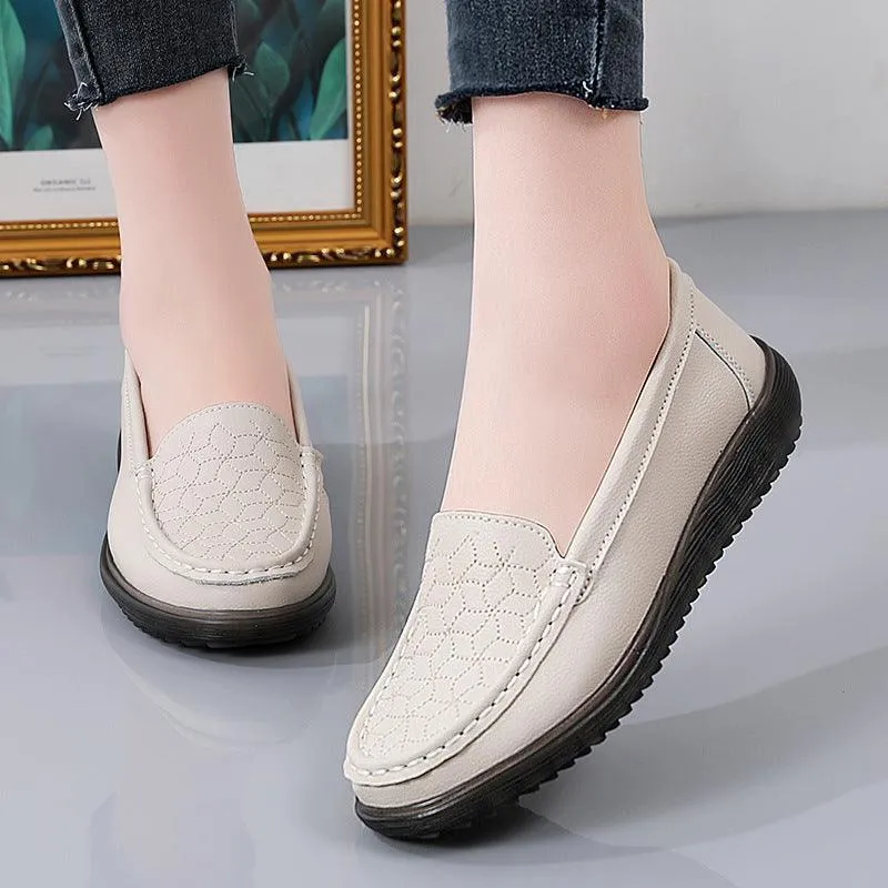 Women's Soft Sole Non Slip Breathable Comfortable Single Shoe