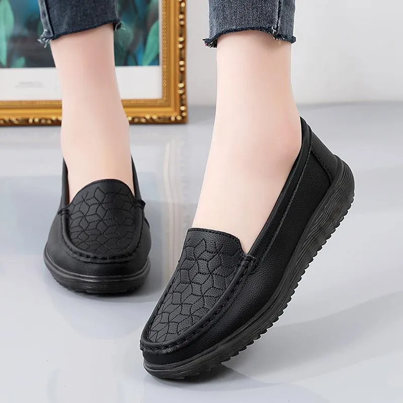 Women's Soft Sole Non Slip Breathable Comfortable Single Shoe