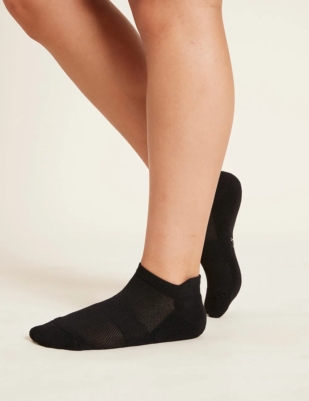 Women's Sport Ankle Socks - Black