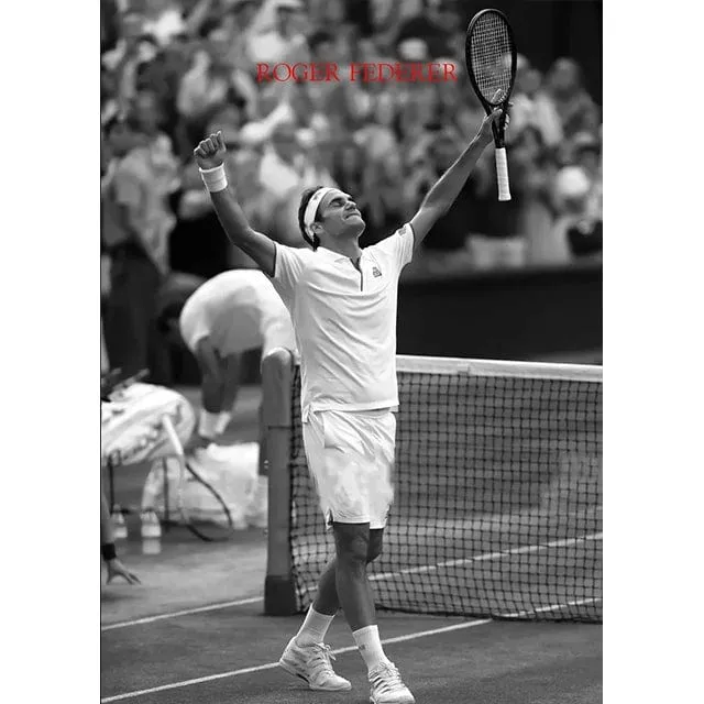 World Tennis Stars Artwork Rafael Nadal Roger Federer Oil Canvas Prints