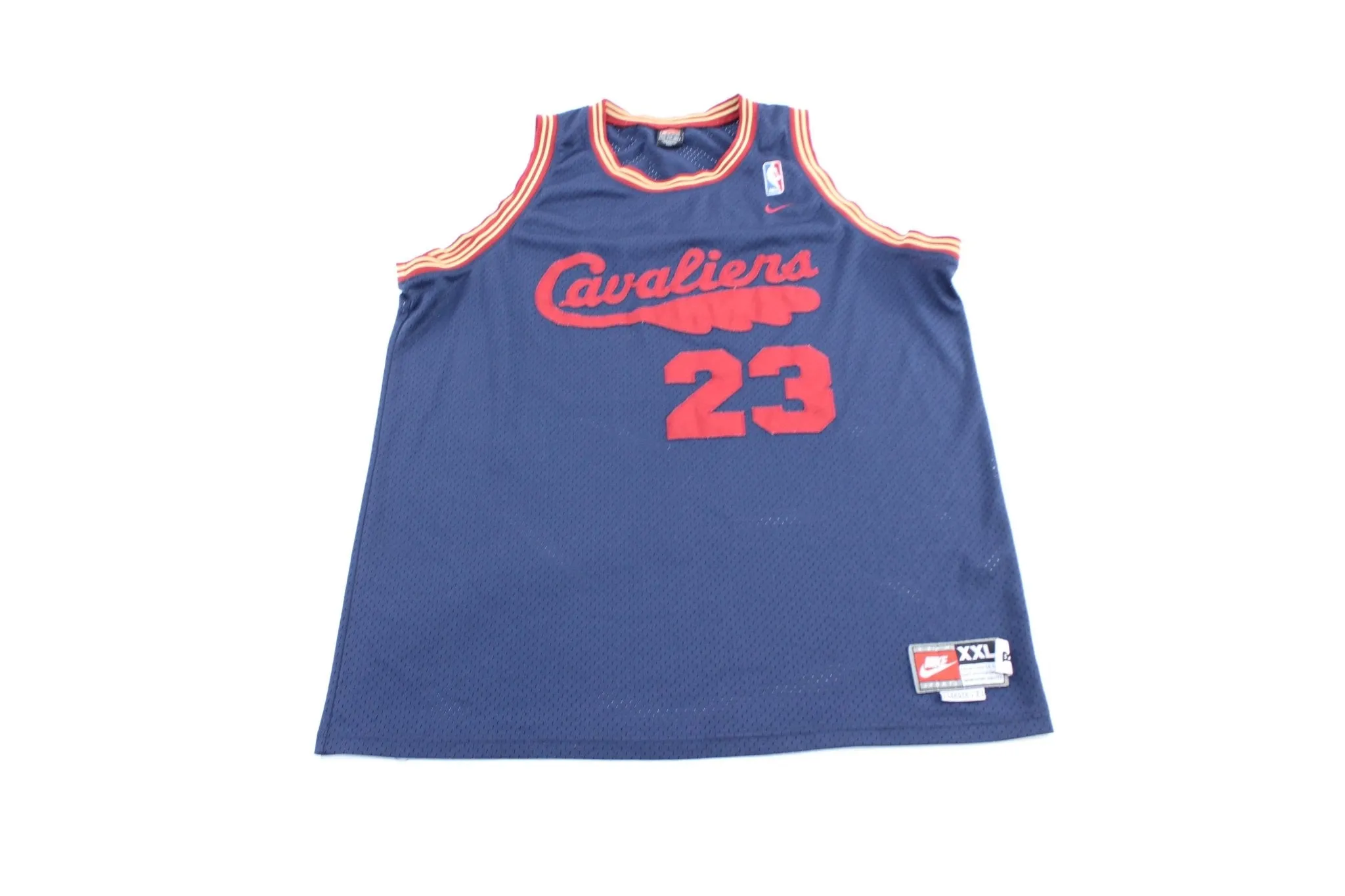 Y2K Nike Embroidered Logo Cleveland Cavaliers LeBron James Jersey